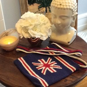 Union Jack flag crossbody